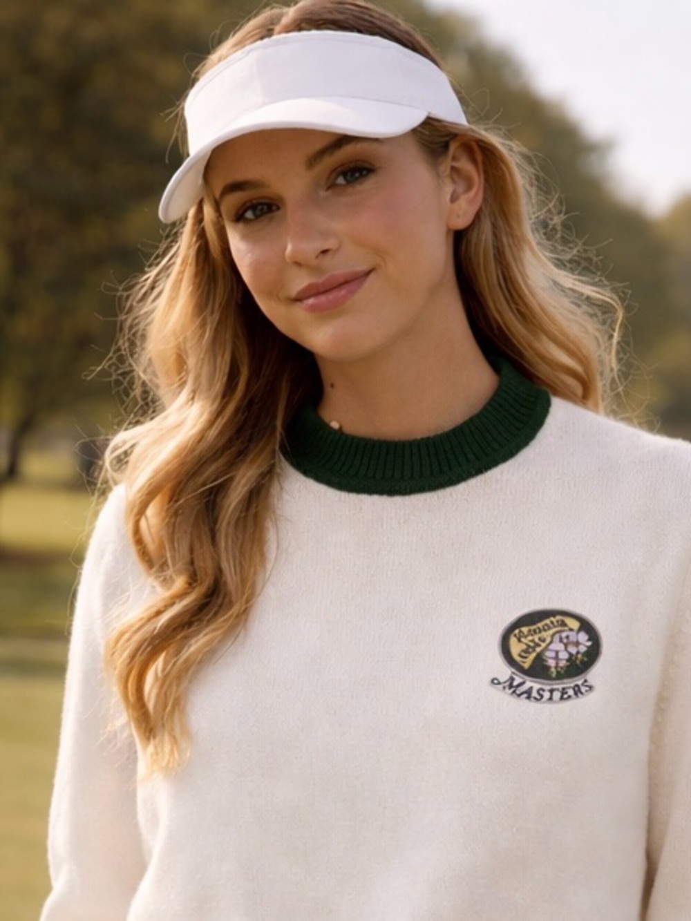 NEW 2026 Masters Member shop EXCLUSIVE. Tory Burch 💯 % Cashmere Sweater size L